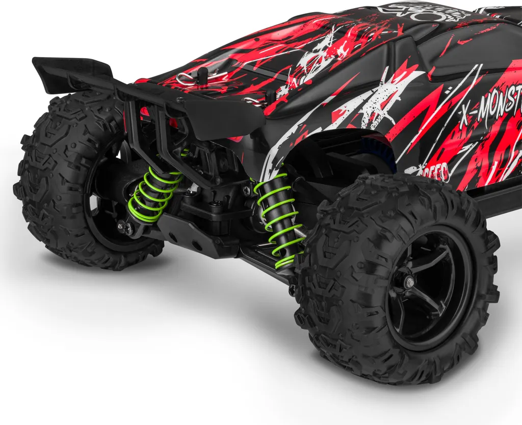 Voiture RC incassable 45 km/h X-Monster 3.5 avec 2 coques de rechange - 13