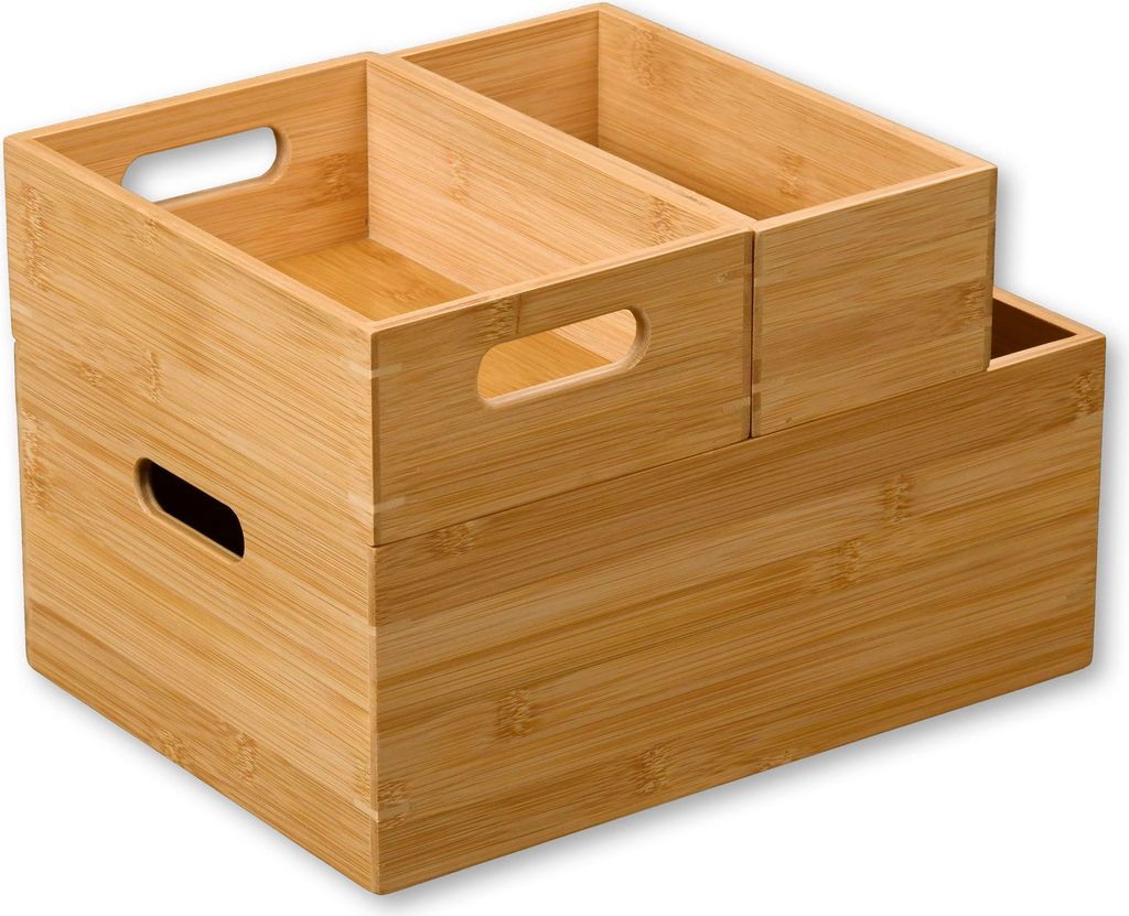 Zeller Storage Box, 25 X 18 X 12 Cm, Natural - View #6