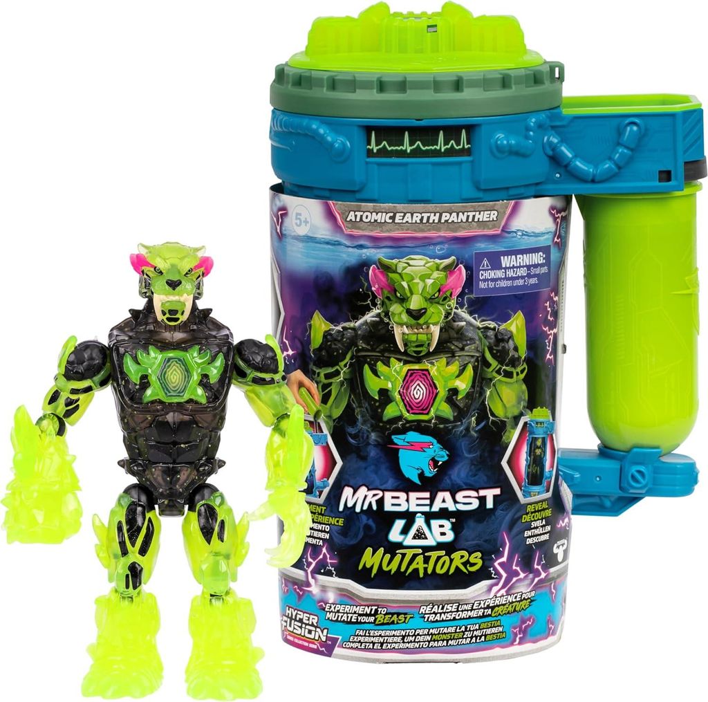 Mr. Beast Lab Swarms Actionfigur Rock Panther 26 cm Obrázok produktu 