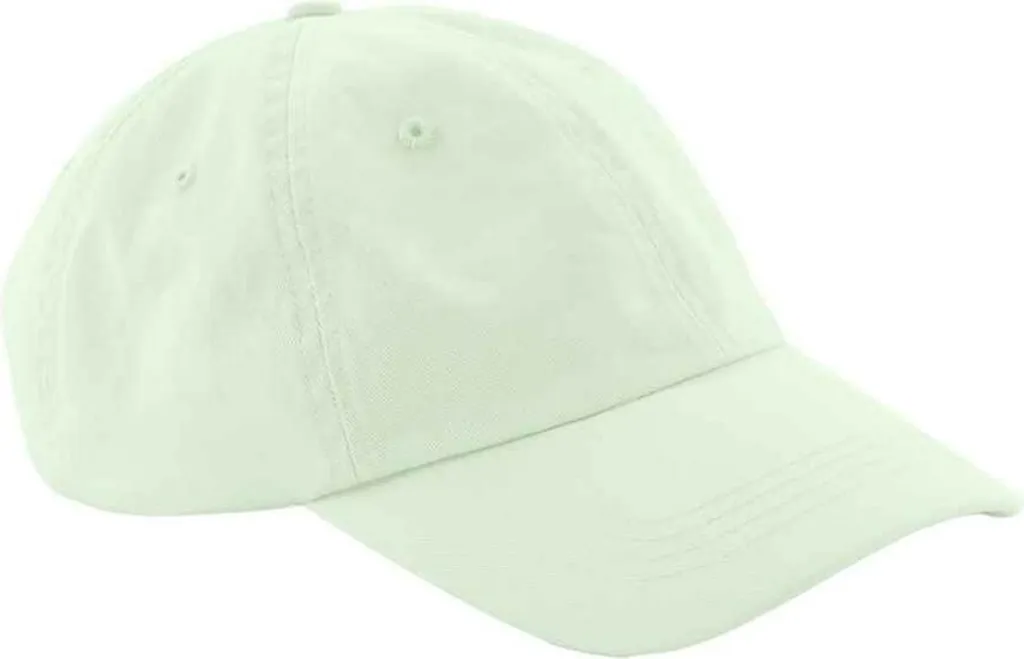 Cappellino Bambino Beechfield Verde Menta Pastello Vintage Style - 3