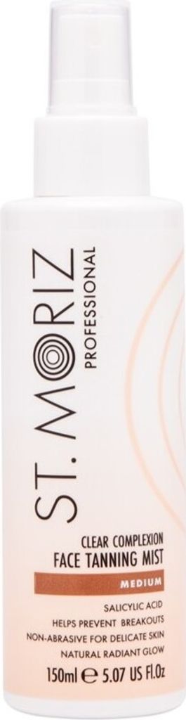St.Moriz Gesichtsbrunungsspray Medium, 150 ml - Natrlicher Glow fr einen strahlenden Teint