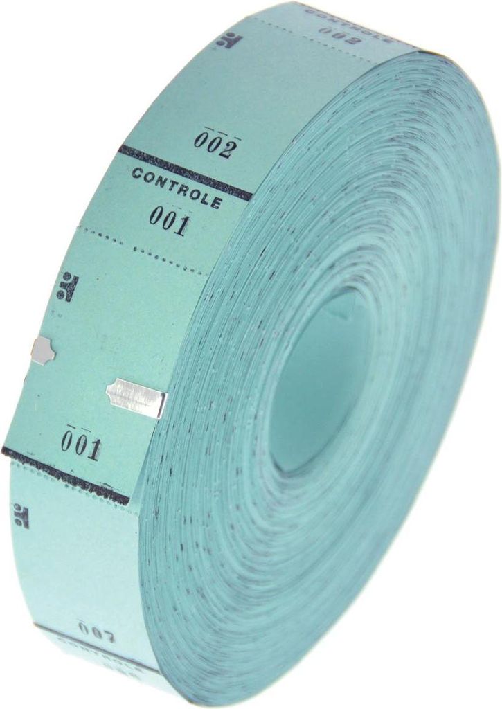 Klika - Ticketrolle, 1000 Tickets, blau