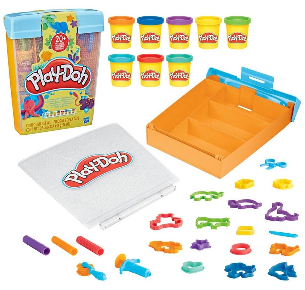 Play-Doh Imagine Animals Storage Set, 3 rok / roky, Kov, Obrázok produktu 