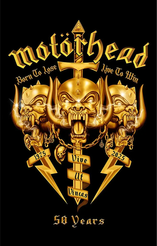 Poster Motorhead Core 50th Tissu RO14948 : Fini les Affiches Déchirées