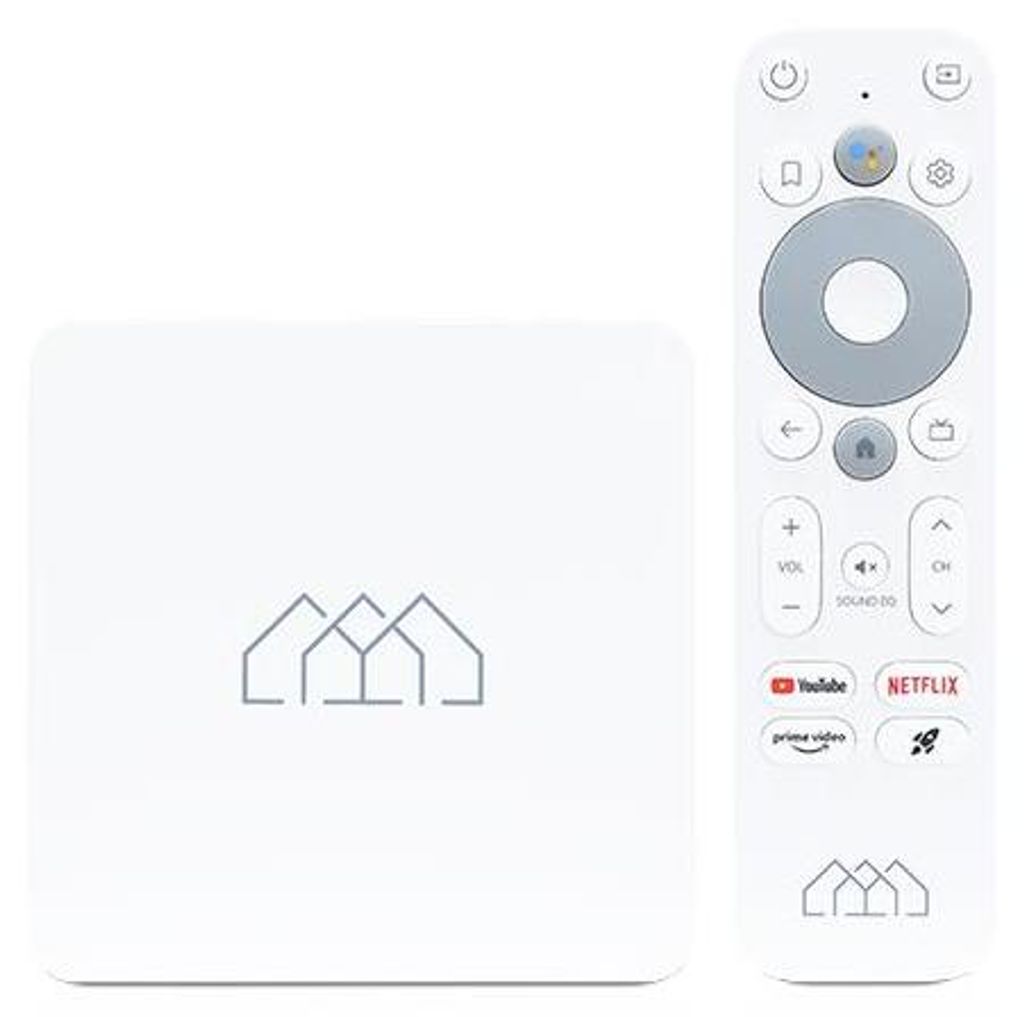 Homatics Box R Lite Android TV Mediaplayer Weiß (4K UHD, Produktbild 