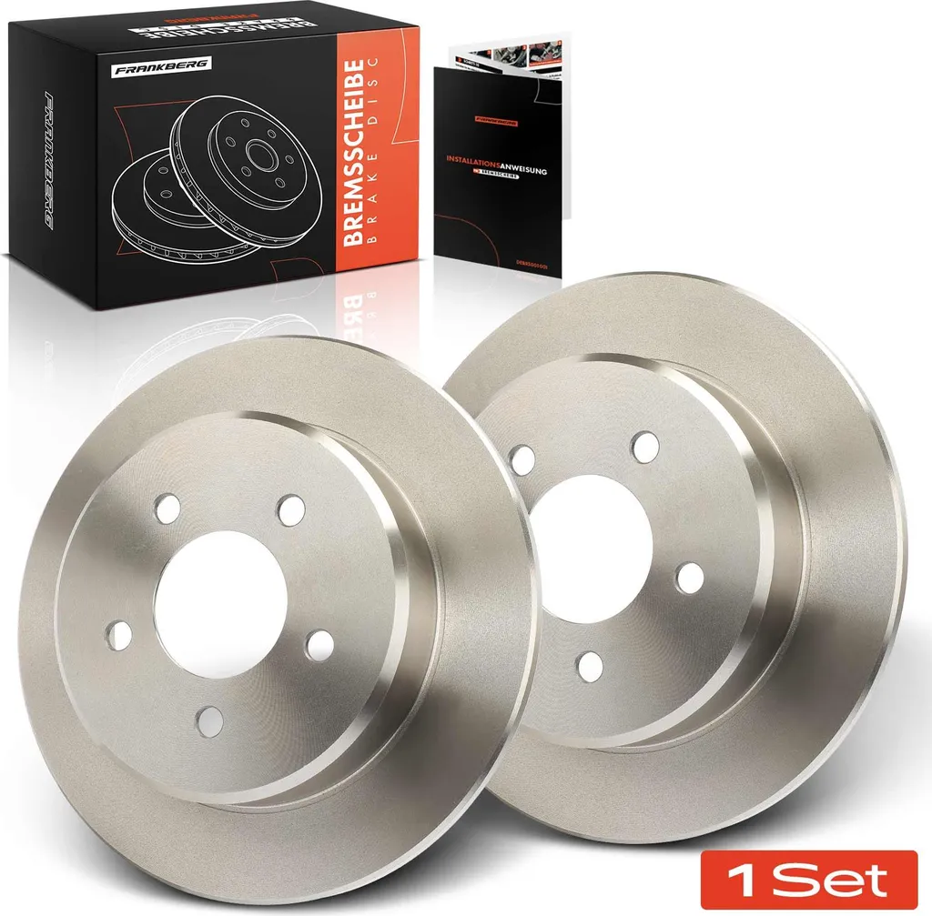 Disques de frein arrière Frankberg 1995-2008 pour Chrysler Voyager RS RG