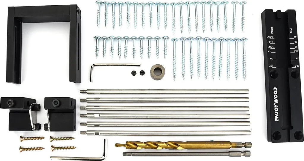 Gabarit Pocket-Hole XK4 PRO MAX pour assemblages bois sans défauts - 8