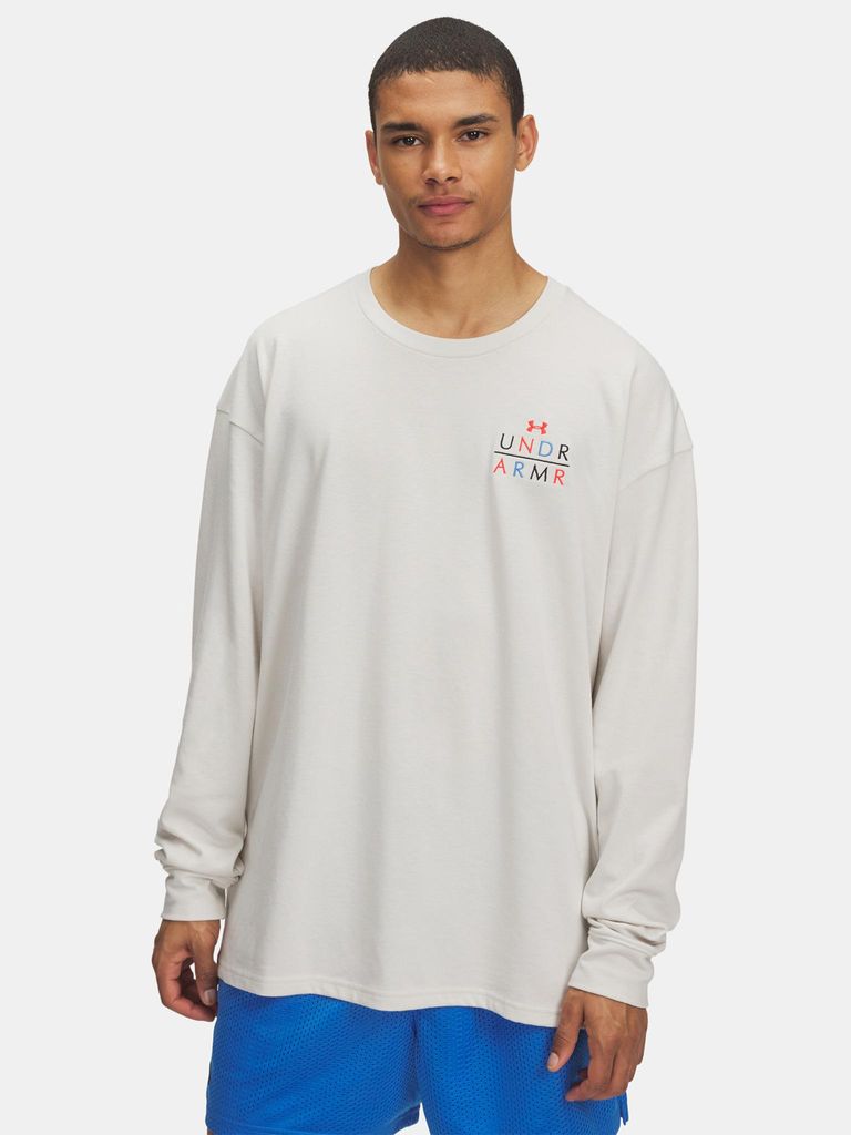 Pánske tričko Under Armour UA HWT MODERN SPORT OS LS-WHT, Obrázok produktu 