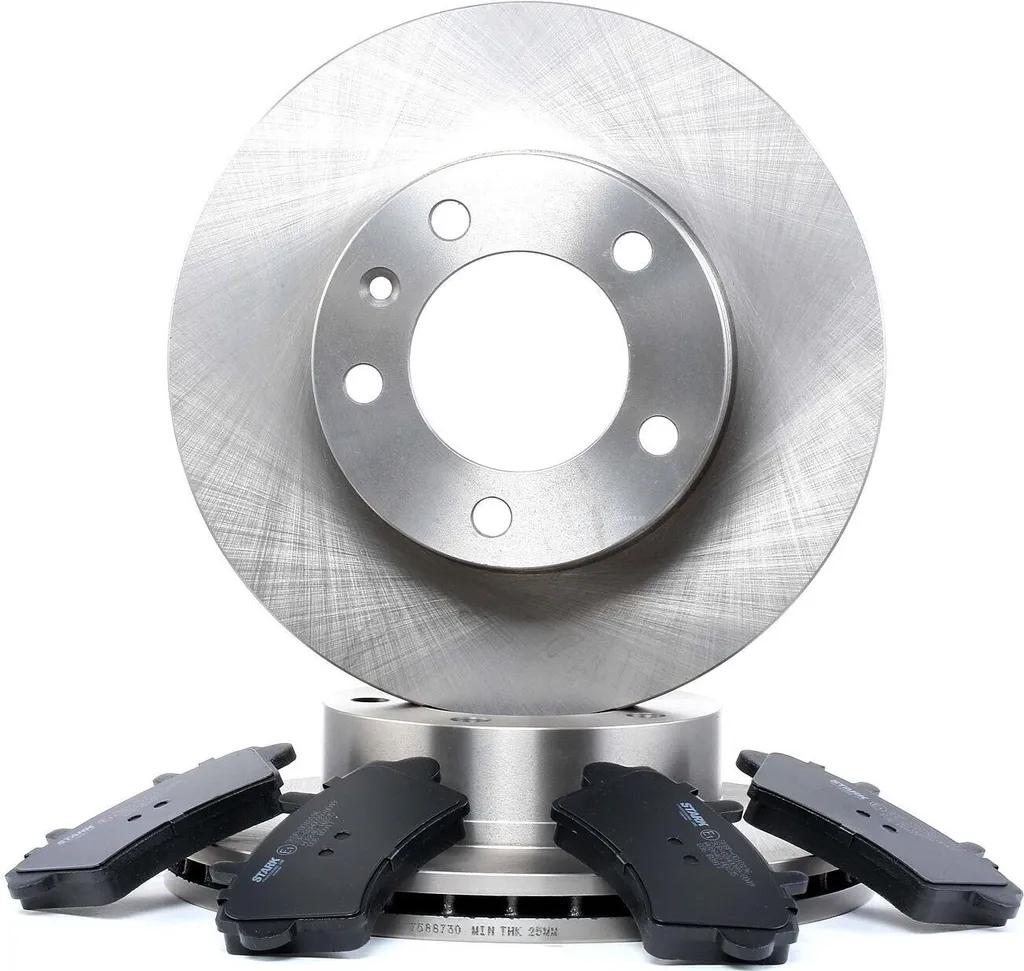 Kit Freinage Avant Disques et Plaquettes pour Renault Movano X70 OE