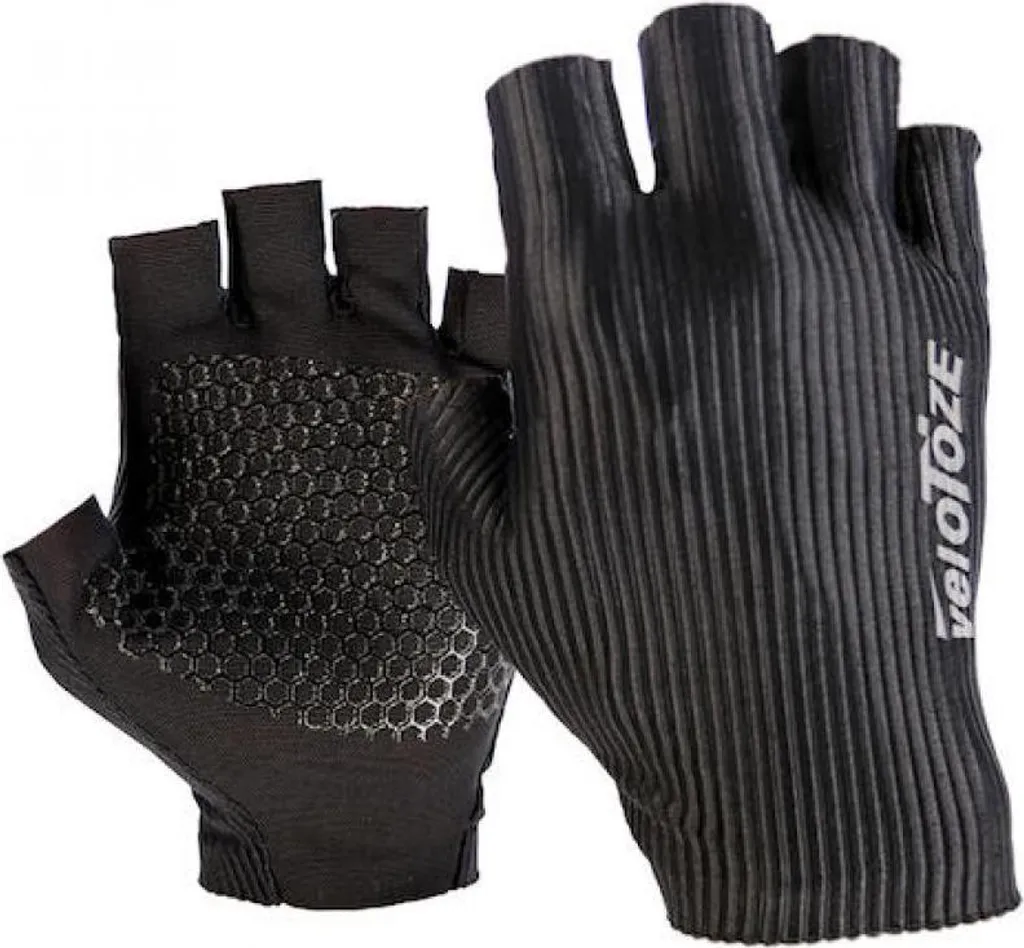 Gants VeloToze Lightweight Noir Taille M - Gants de Cyclisme Ultra-Légers