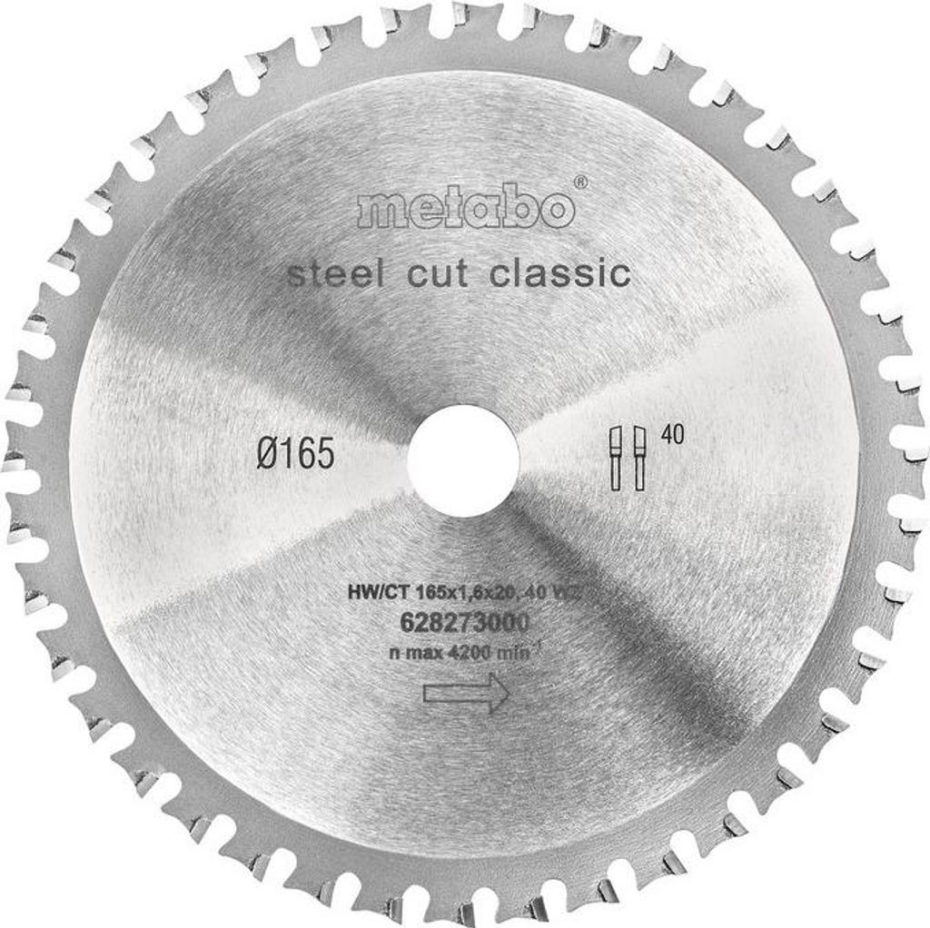 Metabo SteelCutClassic 165x20 FZFA/FZFA 4 Image du produit 