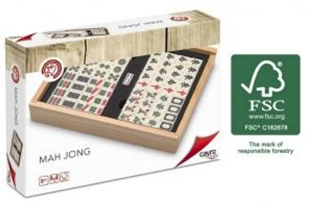 Mallette de Mah-Jong classique Cayro - Jeu de société et de réflexion