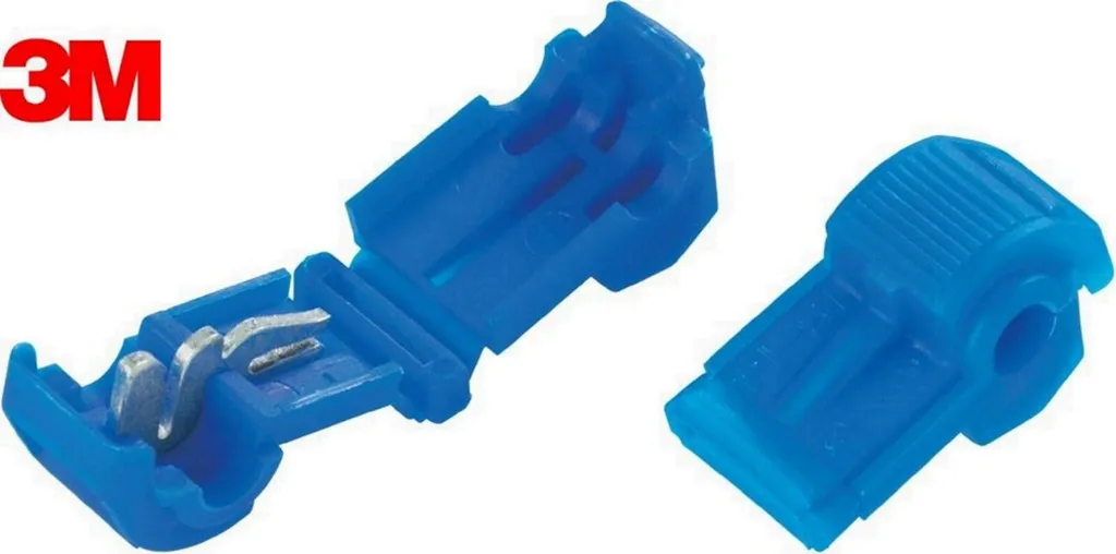 Connecteur 3M 952 Pince de câble avec dérivation enfichable - Lot de 50