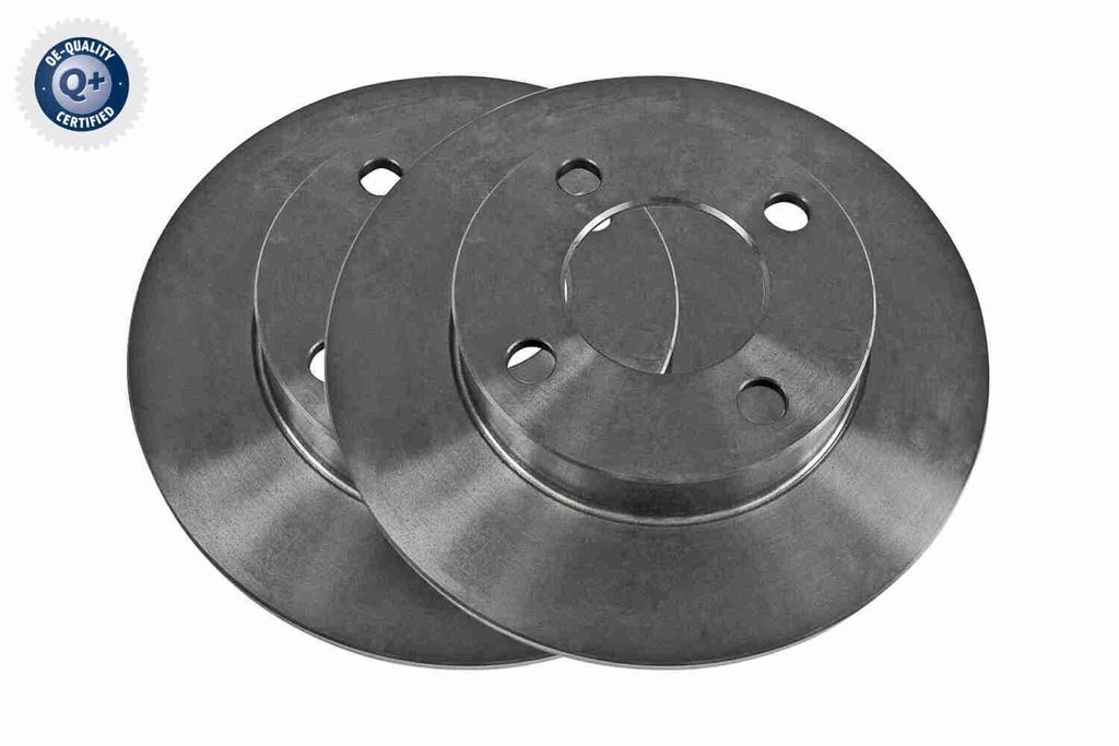2x VAICO Bremsscheibe V10-40028 hinten für AUDI 80 Limousine (8C2 B4) 40 1mm