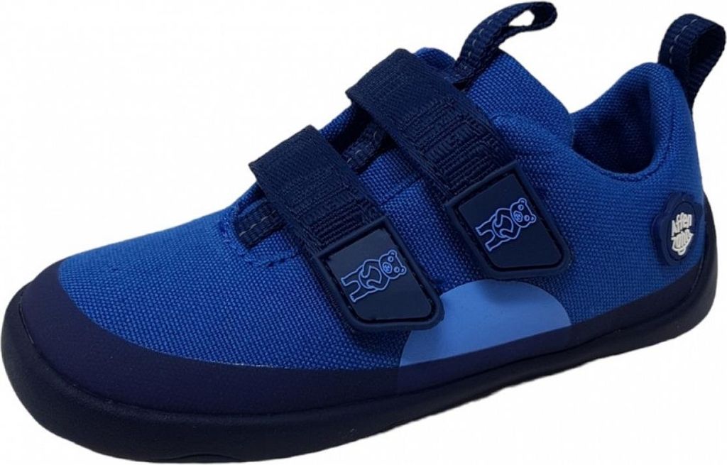 Affenzahn Affenzahn-Lucky Bear scarpa di tela blu Immagine del prodotto 