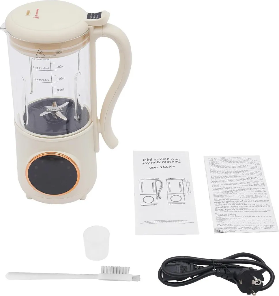 Offerta Macchina Latte Soia 1.4L - Vetro Anti-Shock - 16 Lame Potenti
