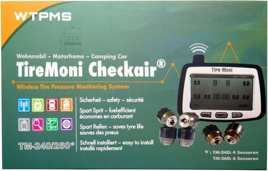 TireMoni TM-240 (NST) Reifendruck Kontrollsystem Produktbild 