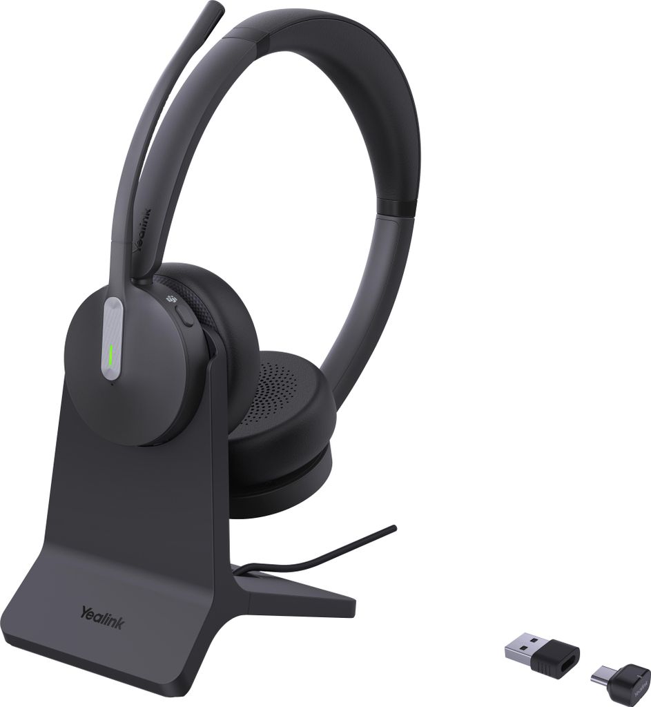 Yealink BH70 Dual Teams mit Charging Stand USB-C/A, Bluetooth Headset