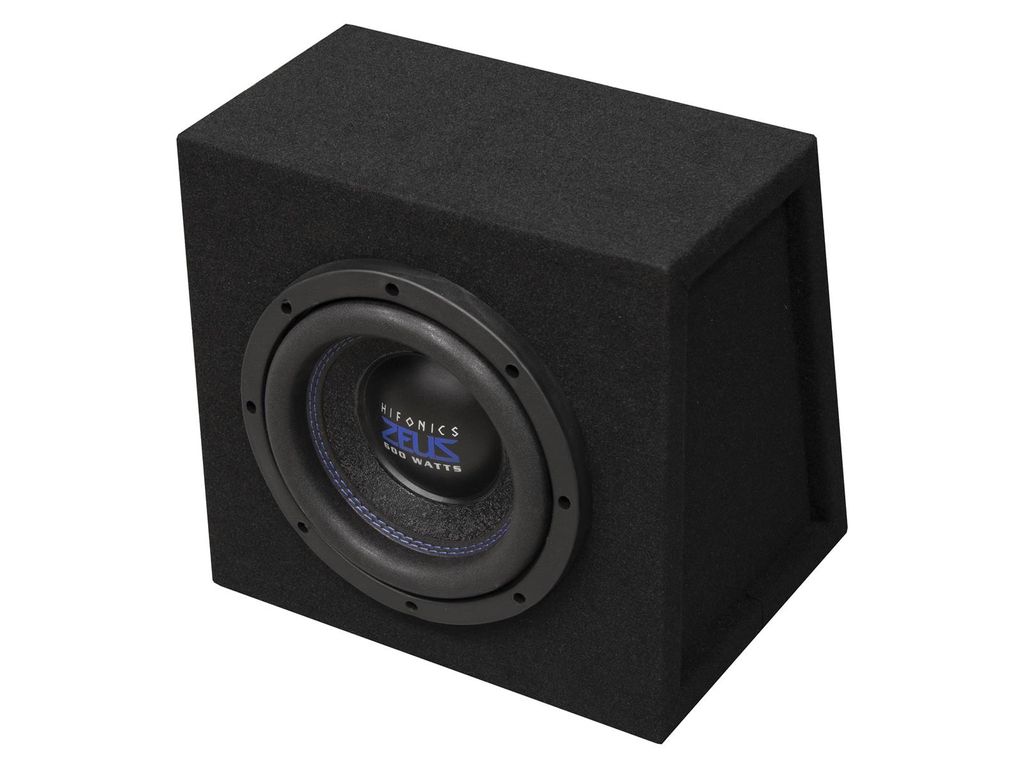HIFONICS ZEUS Subbox Leistung 300 W RMS / 600 W max Geschlossene Box ZXS-8S