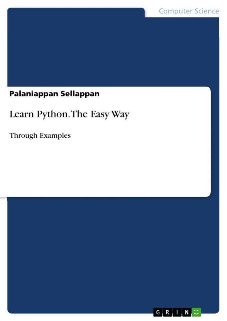 Learn Python. The Easy Way