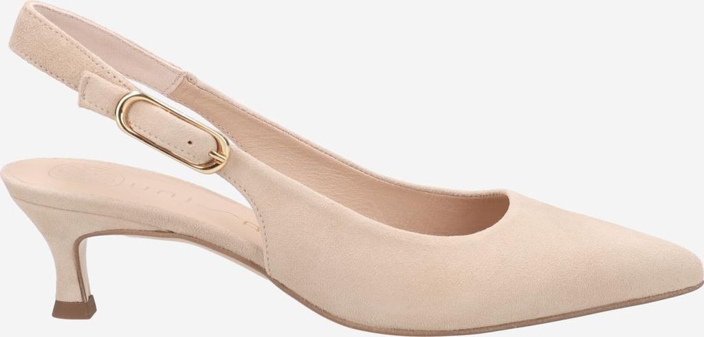 Unisa IBON_KS SKIN, Peeptoes & Slingpumps in Beige für Damen, Größe 38