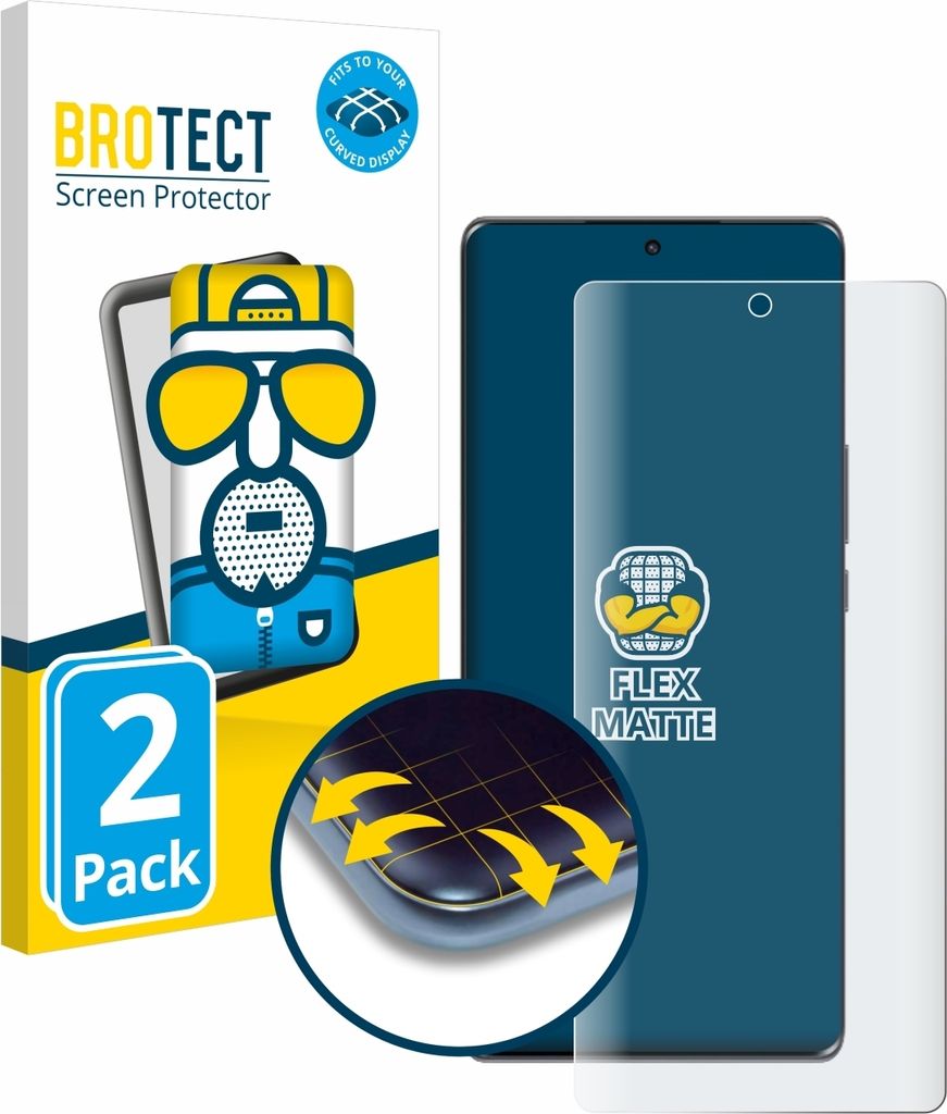 2x BROTECT Fullscreen Schutzfolie für Honor Magic 5 Lite Produktbild 