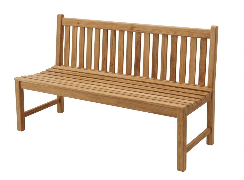 Stabile Bank Gartenbank Picadelly 150 cm in Premium Teak Produktbild 