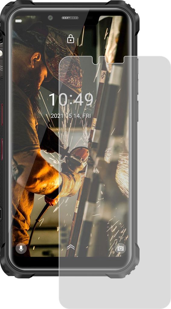 6x kristallklare Displayschutzfolie für Oukitel WP9 Schutzfolie Antibakteriell
