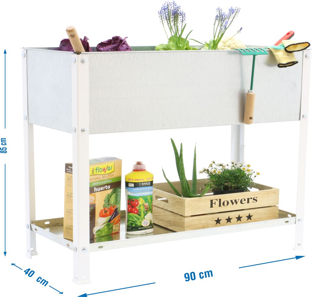 Stadtgarten SIMONGARDEN URBAN TOP 850x900x400 BCO/GAL-100l