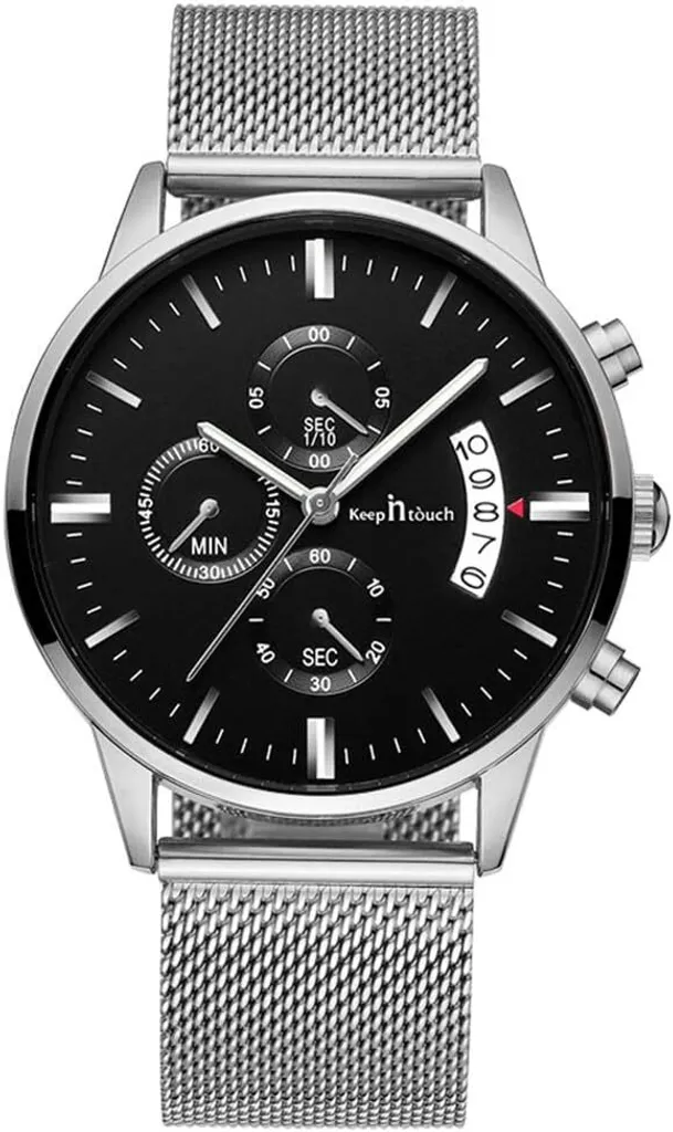 Orologio Analogico MICGIGI: Acciaio Inossidabile per Uso Quotidiano