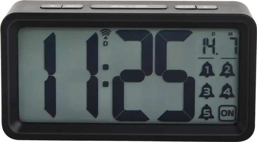 Technoline WT 496 Hodiny/Budík černé Obrázek produktu 