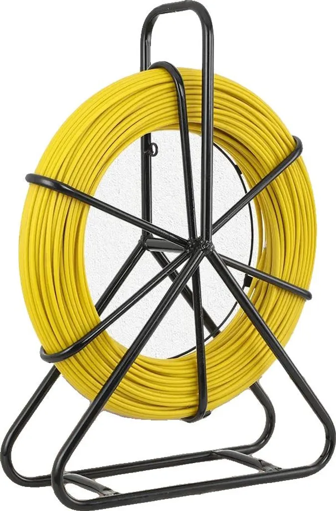 Nastro per Pesci Fibra di Vetro 130m x 6mm - Sonda Passacavi Alta Resistenza