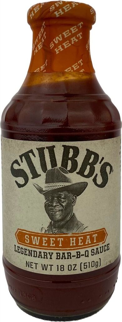 STUBB`S sweet heat BAR-B-Q Sauce 450 ml Produktbild 