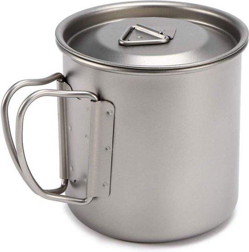 Titanium Picknick Camping Becher - Ultralicht - 750 ml