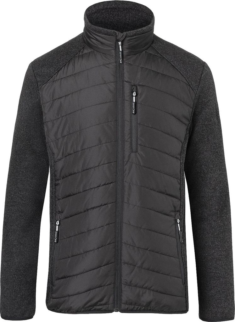 Kübler Hybridjacke schwarz/dunkelgrau Gr. XS