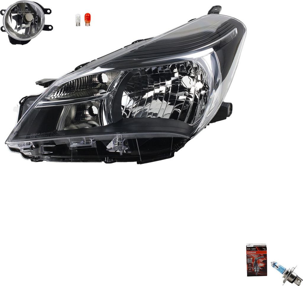 Johns, Scheinwerfer Osram Night Breaker Laser passend für Toyota Yaris XP13 08/14- Links 811700DA10 8122002110 B000978180