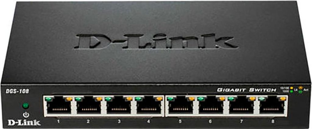 D-link Dgs-108 Switch One Size / EU Plug 220V One Size