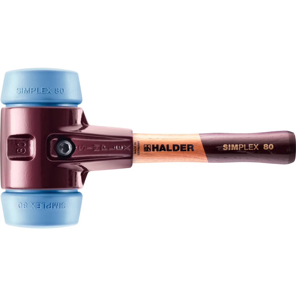 Mazzuola Halder SIMPLEX Ø 80 mm Legno e Ghisa | L'Amica del Legno