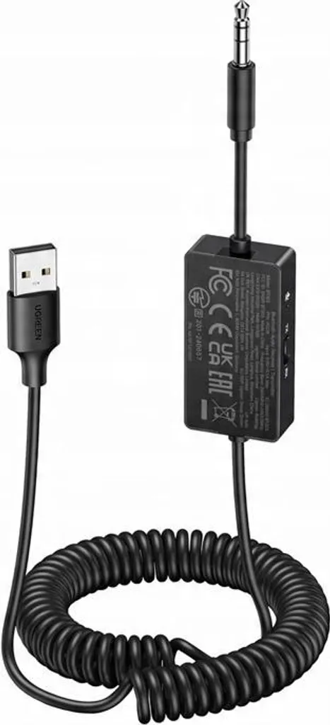Trasmettitore Bluetooth 5.4 Ugreen: Audio Senza Fili per Aereo e Auto
