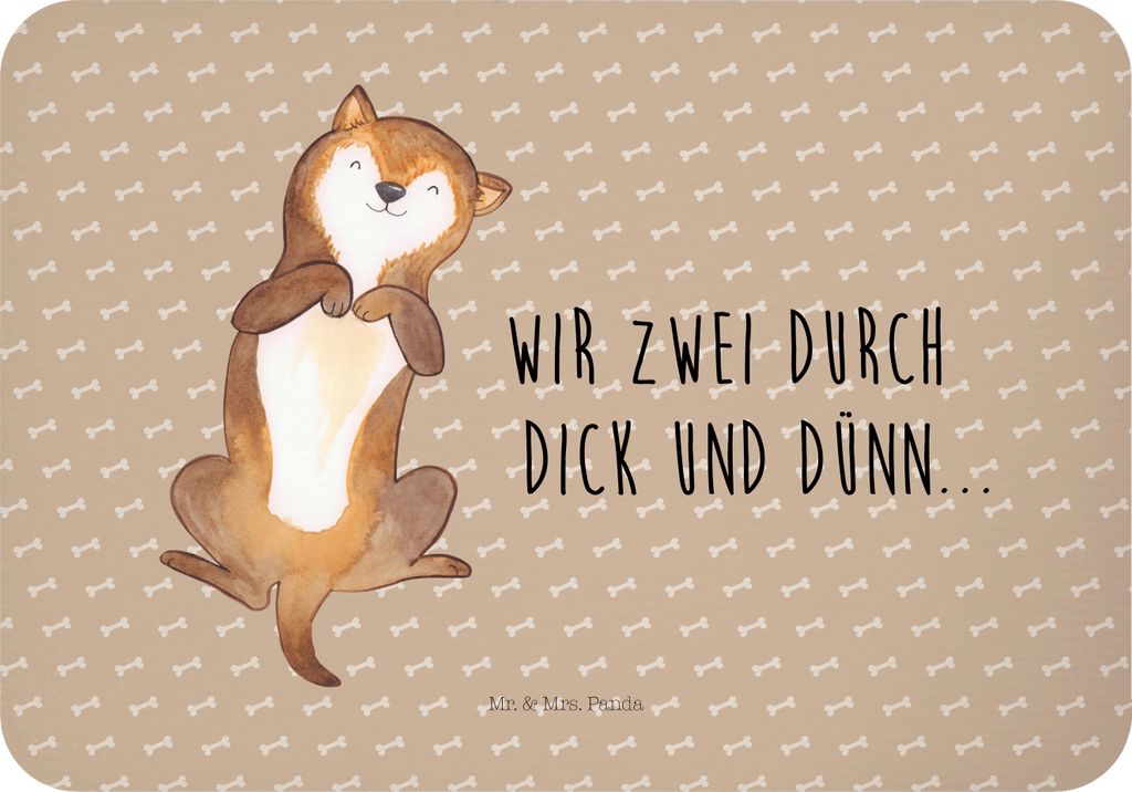 Mr. & Mrs. Panda magnet Hund Streicheln - Hundeglück - Geschenk, Hunde, Sprüche, Kühlschrankmagnet, whiteboardmagnet, Kraulen, Notizhalter, zett...