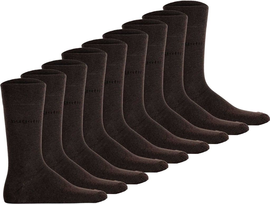 bugatti Herren Socken, 9er Pack - Socks Soft Baumwolle Uni Produktbild 