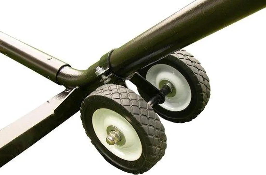 Roulettes pour hamac durables - Accessoires de mobilité en gomme et inox