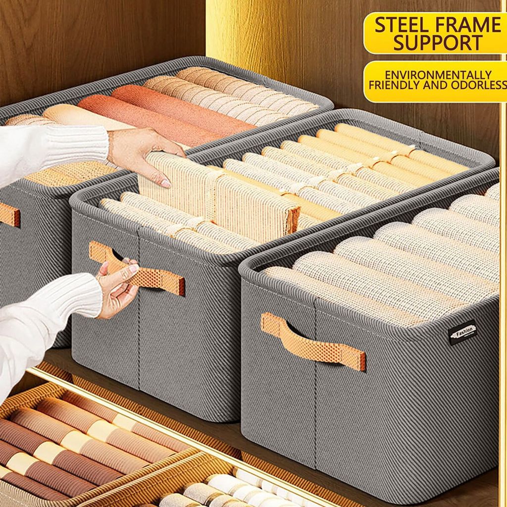 Kleiderschrank Organizer Faltbare Schrank Organizer, Produktbild 3