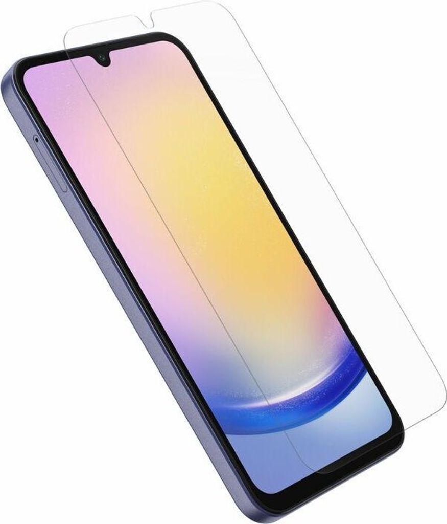 OtterBox 9H Aluminosilikatglas Displayschutz für Samsung Galaxy A25 5G - Glasklar - 1 - für AMOLED Smartphone - Wischfest, Kratzfest, Sturzsicher...