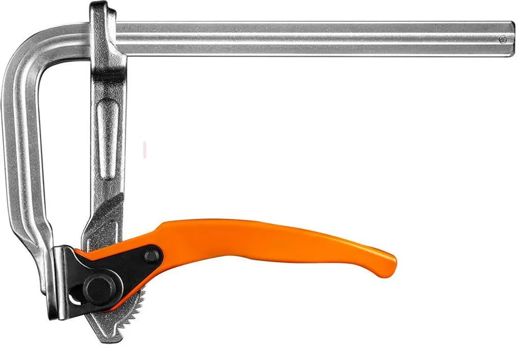 Fixation stable sans trace : serre-joint à cliquet F 200 x 120 mm