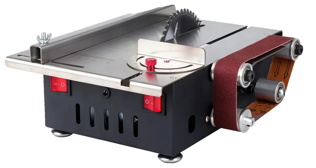 Mini-scie circulaire 200W pour couper facilement dans les coins étroits