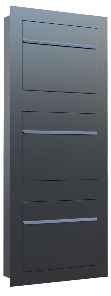 Einbaubriefkasten Sora for Three in Schwarz