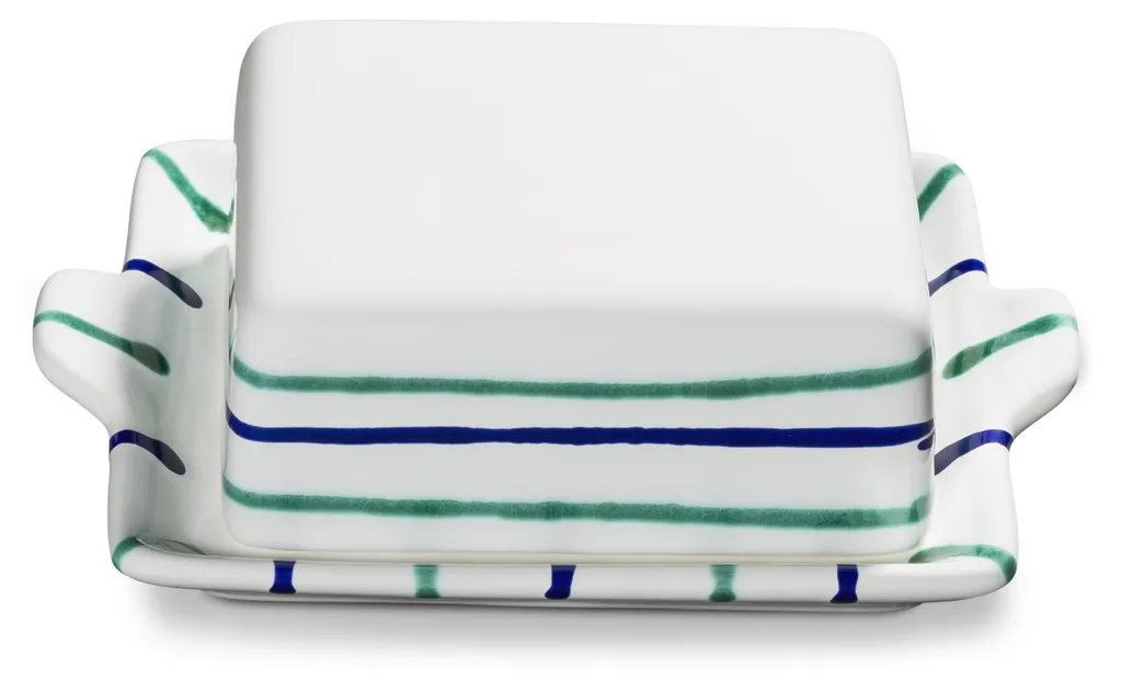 Beurrier Traunsee Gmundner Keramik 125g - Boîte à Beurre Design en Émail