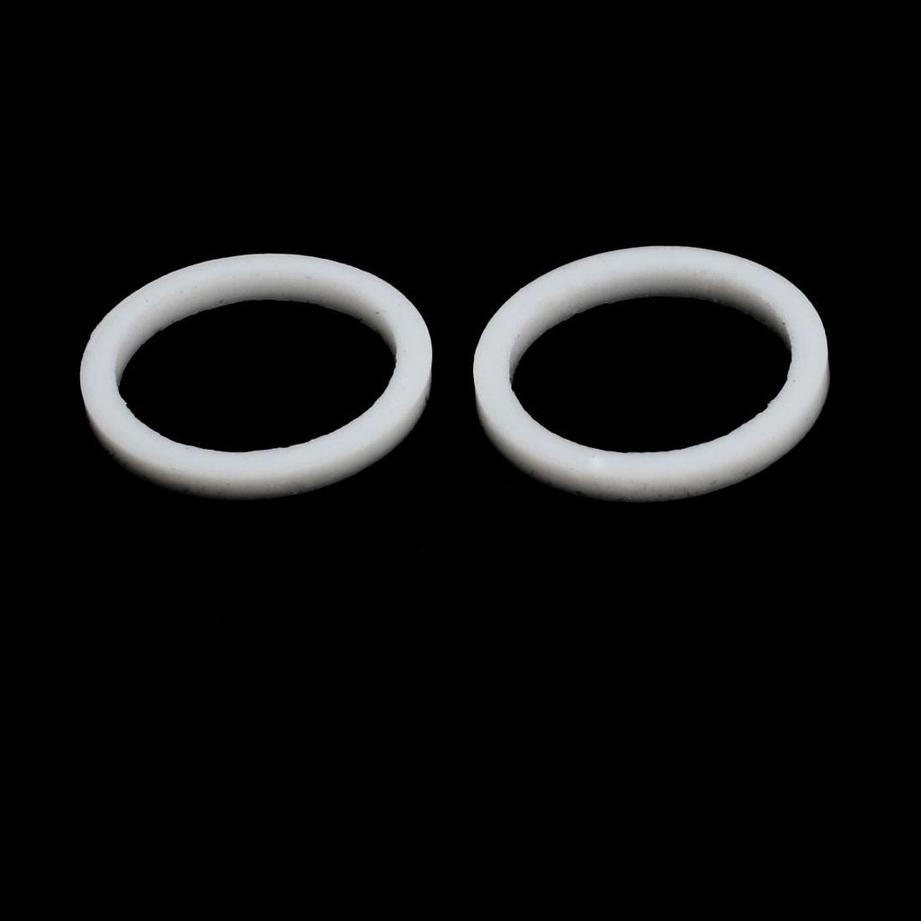 20 Stš¹ck PTFE Unterlegscheiben Dichtung 20mm Au?endurchm. 16mm Innendurchm. 2mm Dicke fš¹r Wasserhahn Rohr Wasserschlauch, Wei?