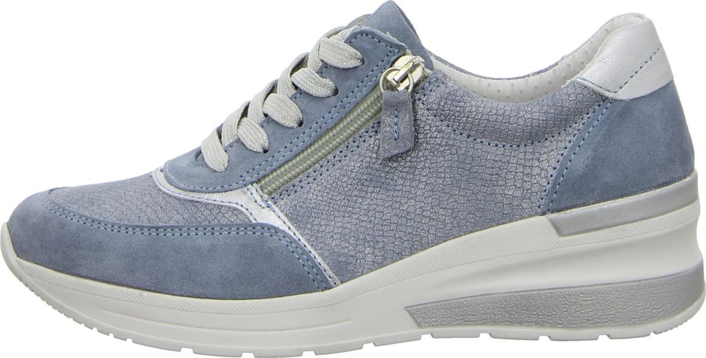 Longo Sportliche Schnürschuhe Damen 373133393033 Blau 41 EU